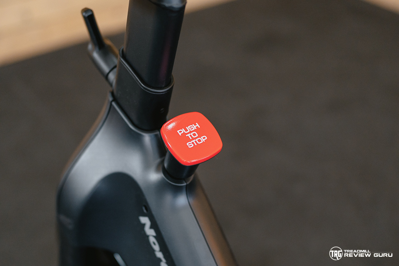 Nordictrack S24  stop button