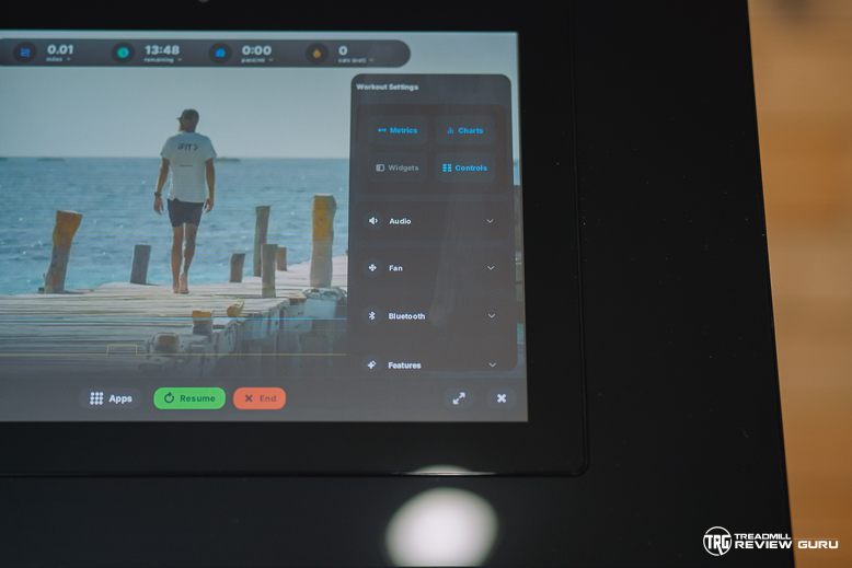 NordicTrack T Series 10 - content settings