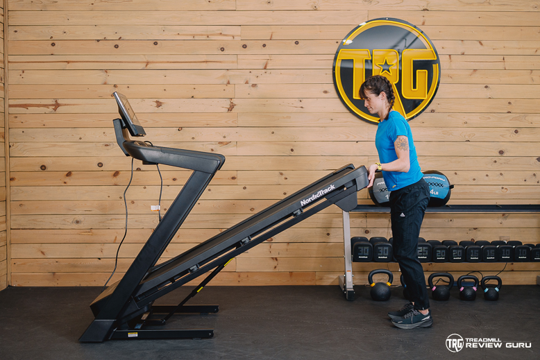 NordicTrack T Series 10 - folding