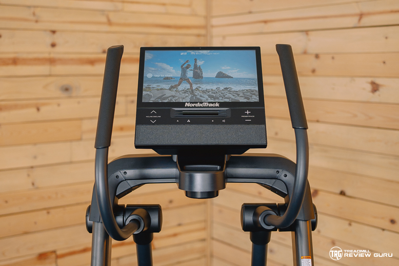NordicTrack x16 Elliptical - console
