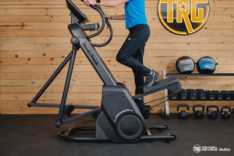 NordicTrack x16 Elliptical - downhill