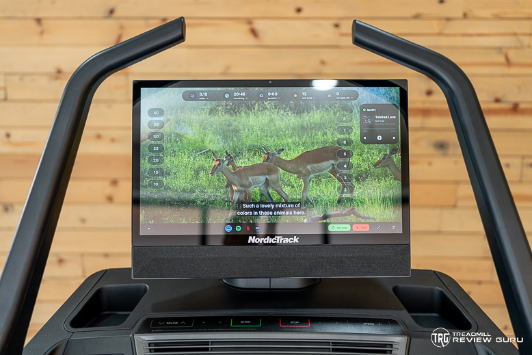 NordicTrack X24 Console Close