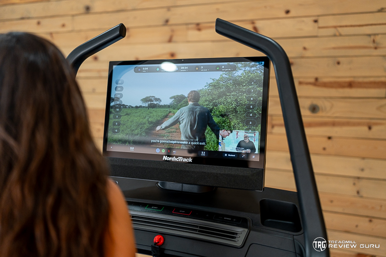 NordicTrack X24 iFIT and Netflix