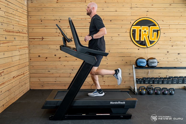 NordicTrack X24 Man Running