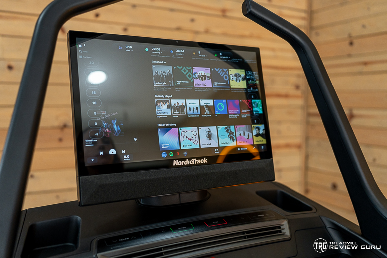 NordicTrack X24 Spotify