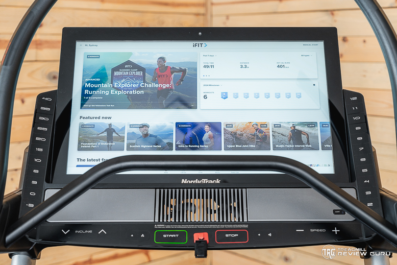 NordicTrack X32i Console