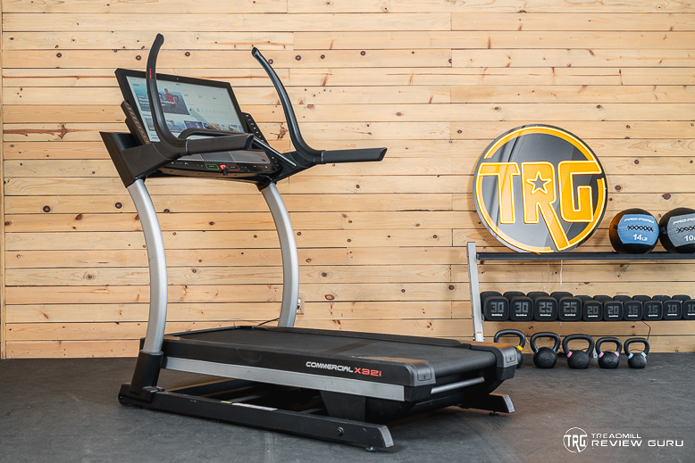 NordicTrack X32i Treadmill construction