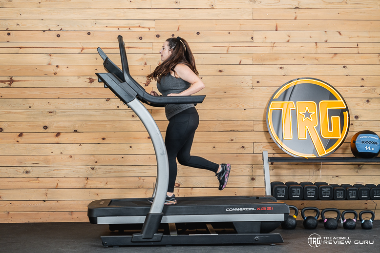 NordicTrackX22i - action running