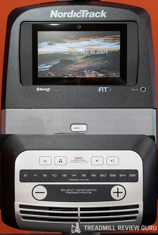 NordicTrack VR25 Recumbent Bike Console