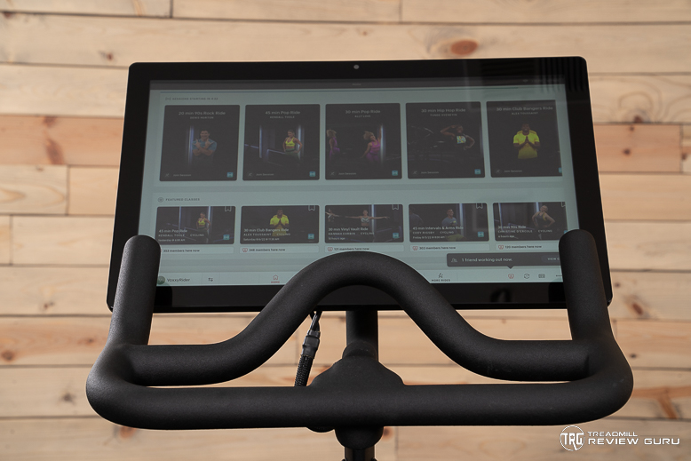 Peloton Bike handles