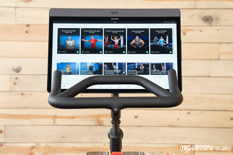Peloton Bike Plus Content Library
