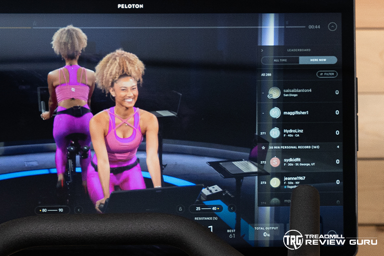 Peloton Leaderboard