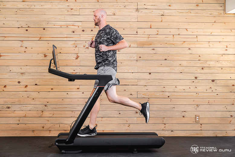 Peloton Tread Man Running
