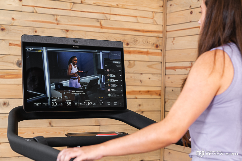 Peloton Tread content