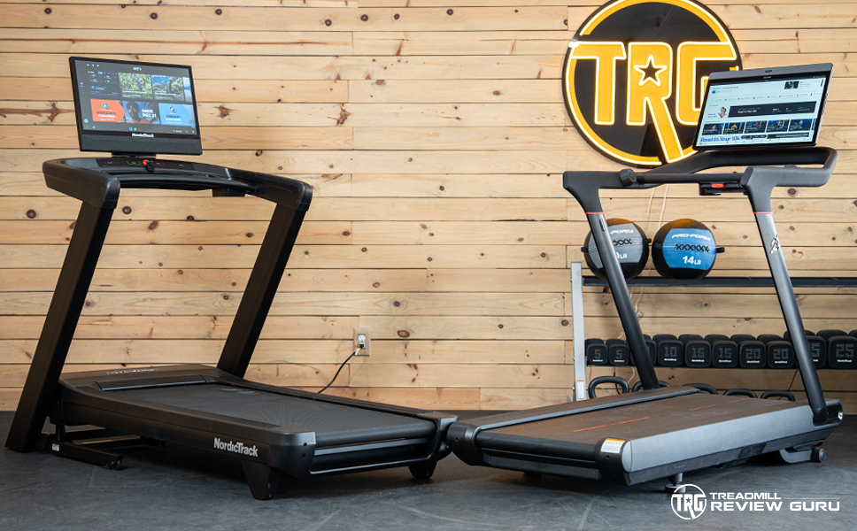 Peloton Tread vs NordicTrack 2450 Treadmill