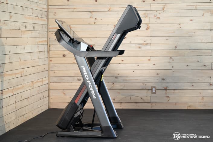 Pro-9000-Treadmill-Folded