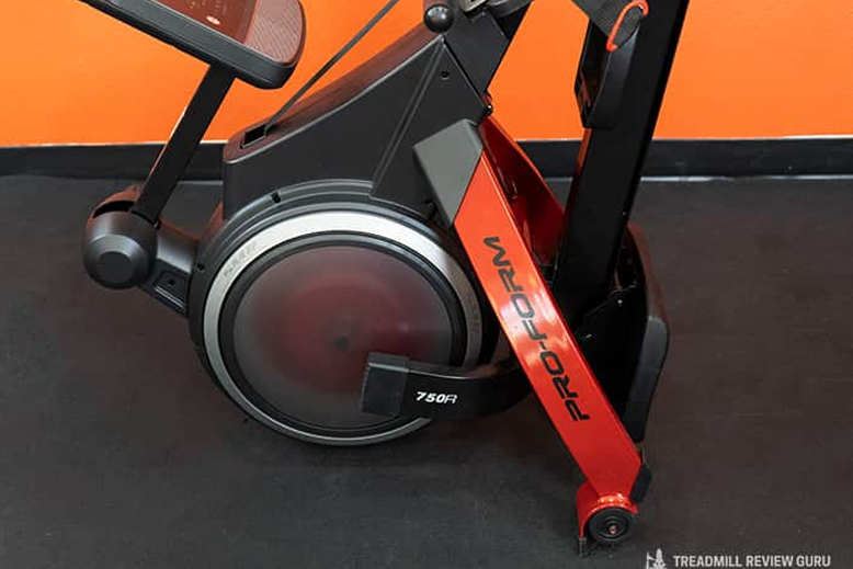 ProForm 750R folded