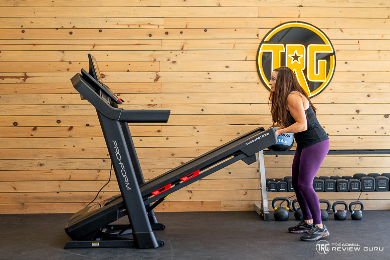 ProForm Carbon Pro 2000 Folding Up