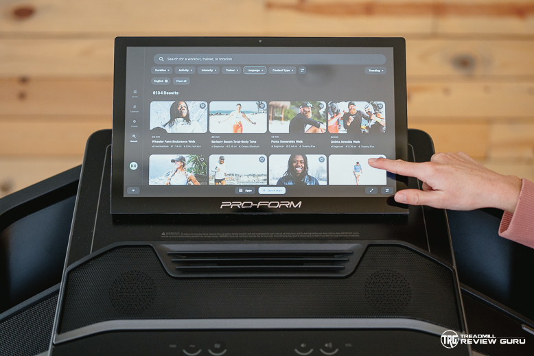 ProForm Carbon Pro 9000 - iFIT Library