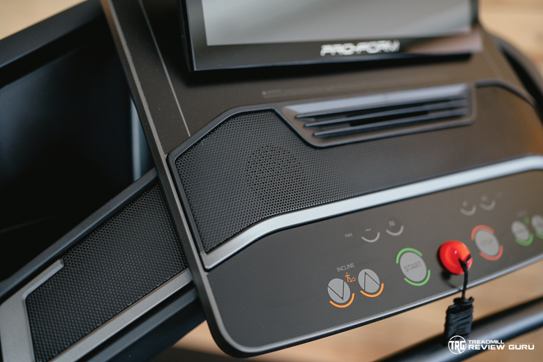 ProForm Carbon Pro 9000 - speakers