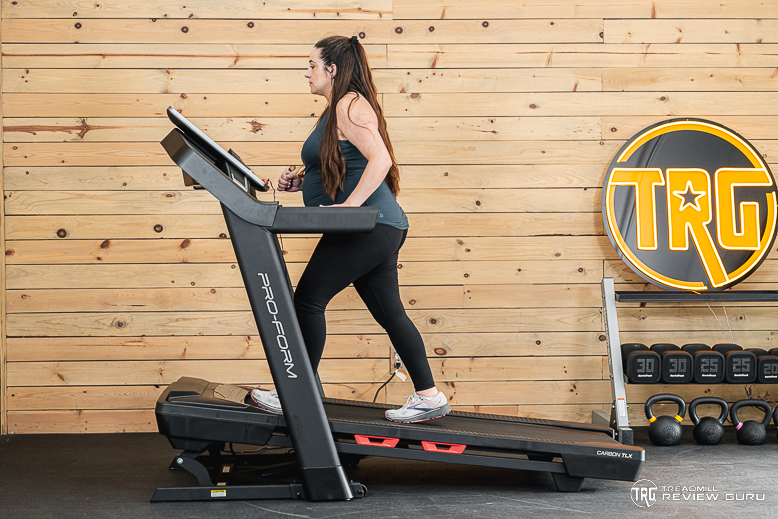 Proform Carbon TLX - action incline