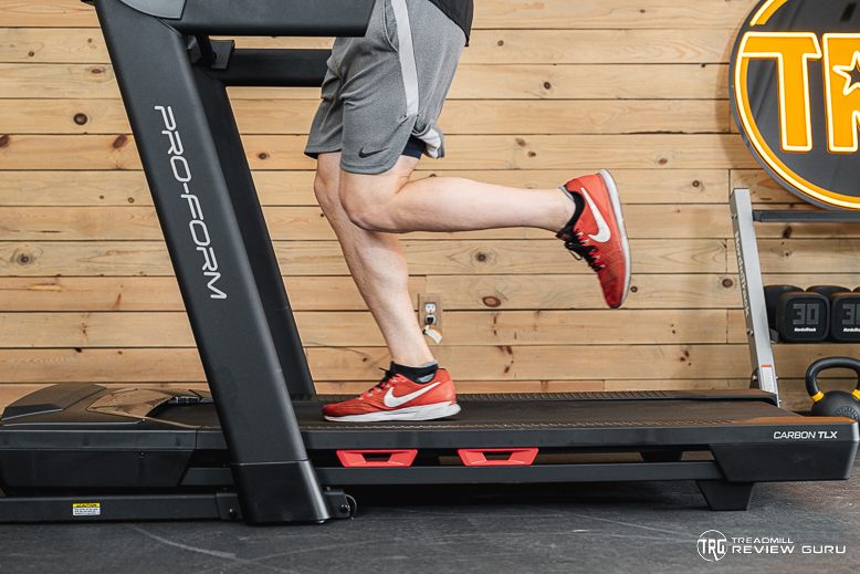 Proform Carbon TLX - action running