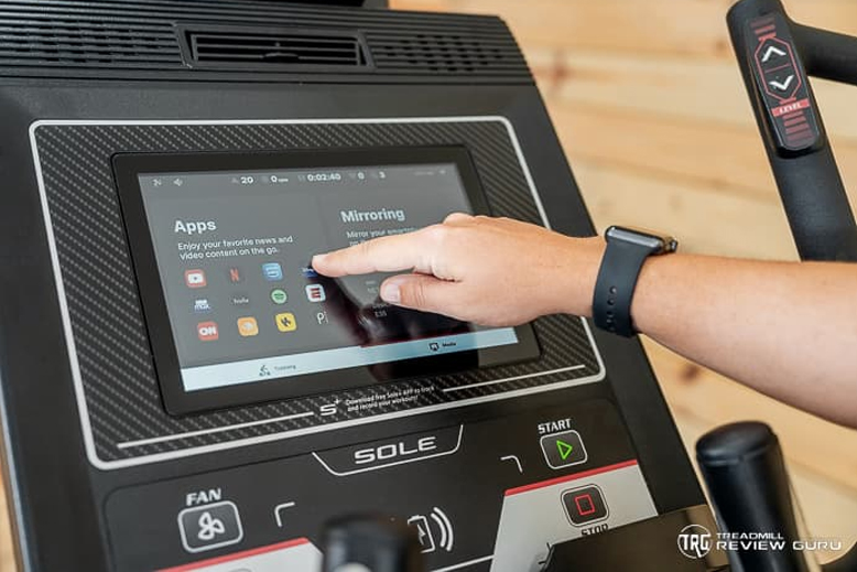 Sole E35 onboard apps