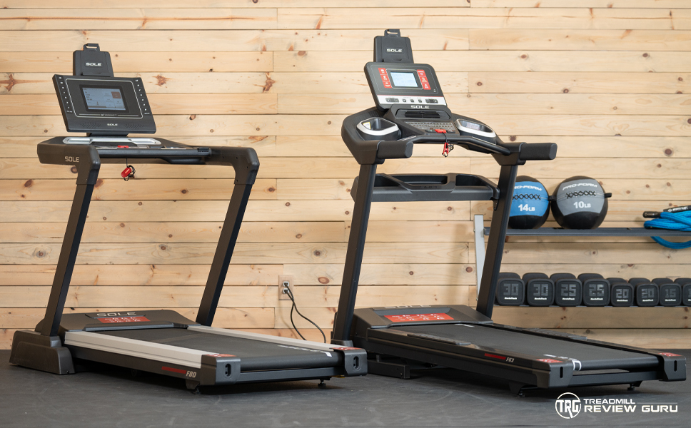 Sole F63 vs F80 Treadmill Comparison
