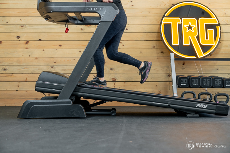 Sole F89 inclined deck