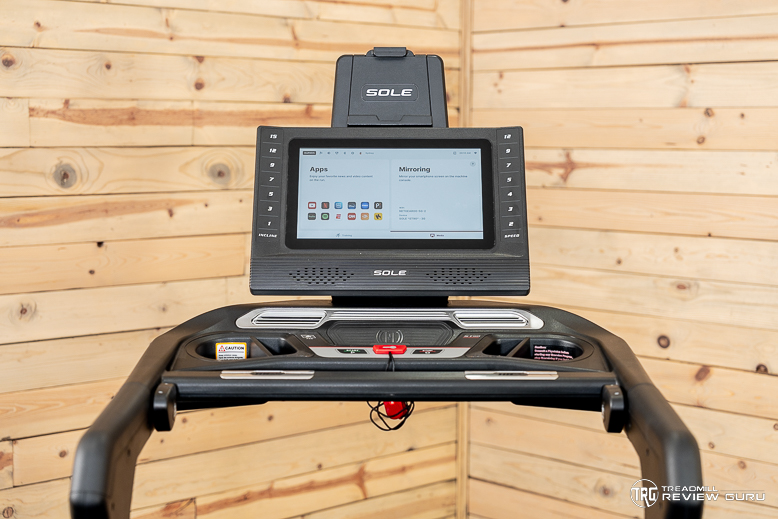 Sole ST90 console and hand rails