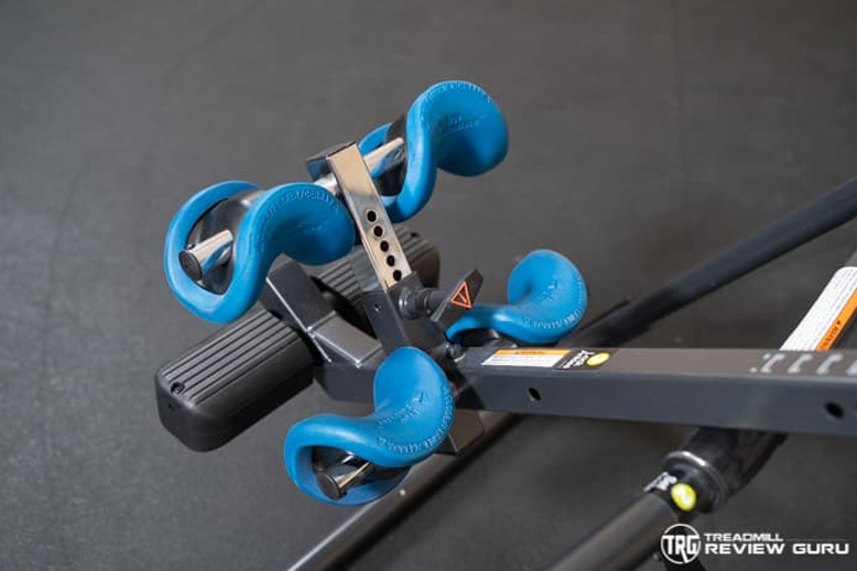 Teeter FitSpine X1 ankle system