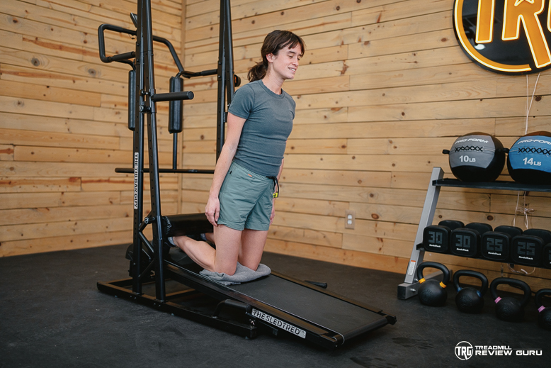 The Tib Bar Guy Sled Tred - Nordic curls