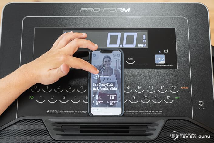 Treadmill Calories ProForm Carbon TLX iFit