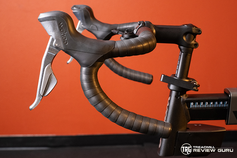 Wahoo KICKR Bike handles