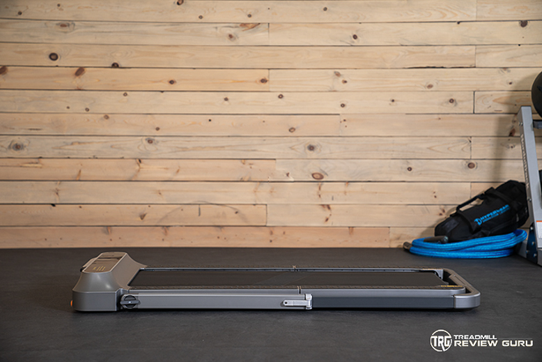 WalkingPad R2 Laying Flat Handles Folded