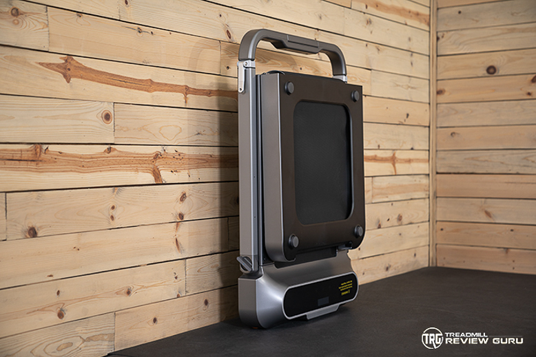 WalkingPad R2 Stored Against A Wall