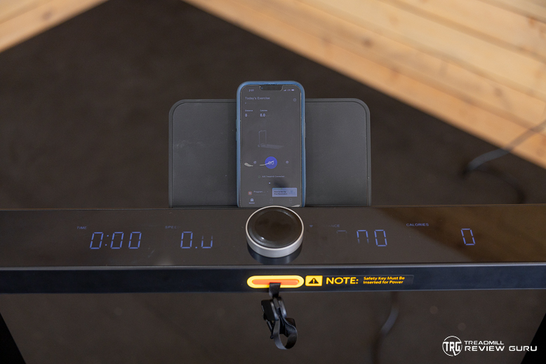 WalkingPad X25 Phone on Tablet Holder