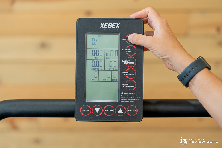 Xebex Trekker Console Intervals