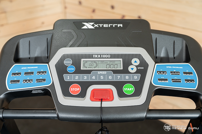 Xterra TRX1000 Console Onboard Workouts